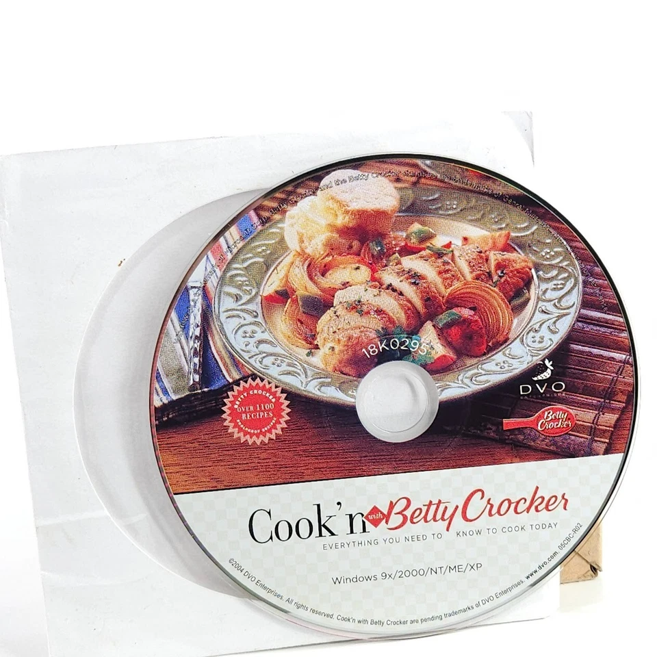 Cook'n w/ Betty Crocker CD 2004 DVO Everything You Need To Know To Cook Today - Image 2 of 4