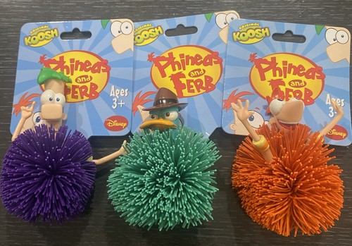 Disney Phineas und Ferb Perry Das Schnabeltier, Phimeas und Ferb Koosh Ball - Bild 2 von 4