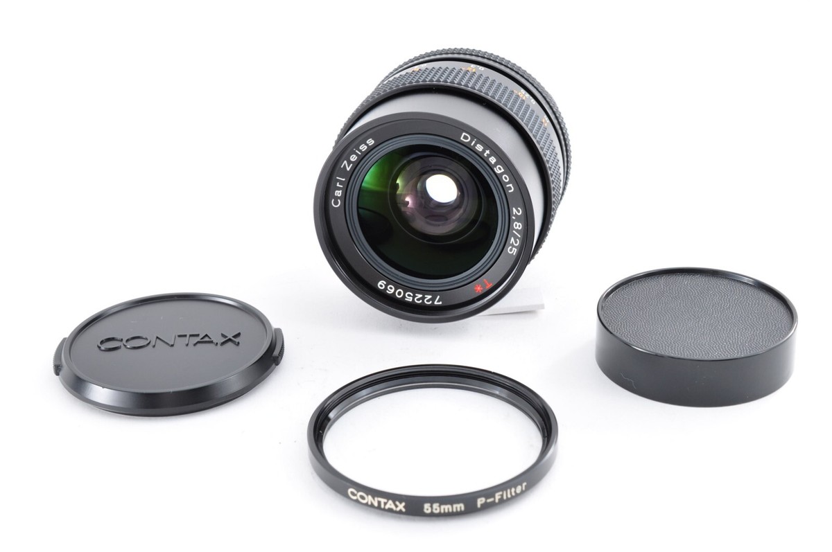 CONTAX Carl Zeiss Distagon T* 25mm F/2.8 MMJ C/Y Mount Excellent+5