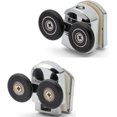 Set 8 Rotelle Per Porta Doccia - Ricambio Per Box Doccia, Diametro 25 Mm - Foto 10