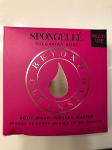 Spongelle Beyond Cleansing Boxed Sponge Bulgarian Rose Brand New