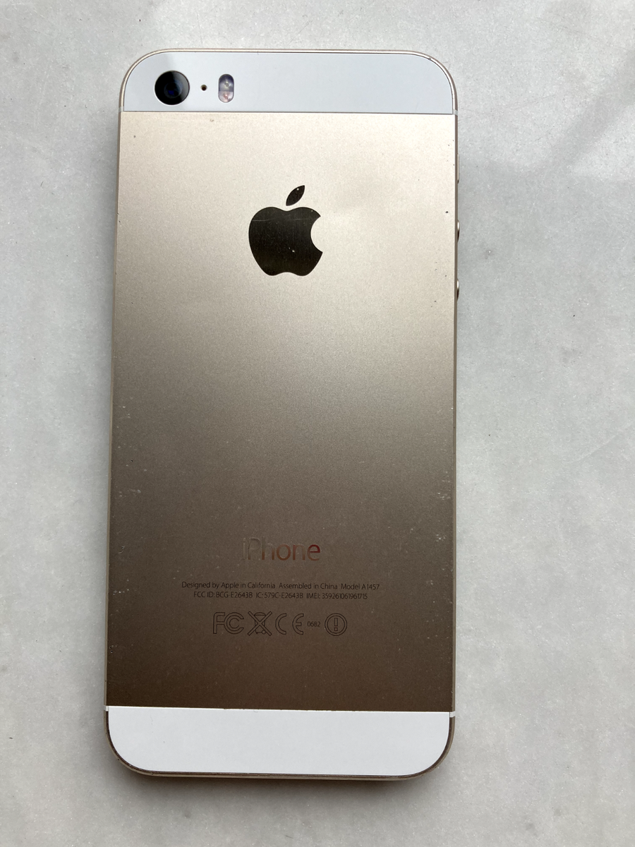 Apple iPhone 5s - 16GB - Model A1457 - FOR PARTS