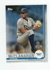 2019 TOPPS PRO DEBUT MINOR LEAGUE SHANE McCLANAHAN PRINCETON RAYS #12