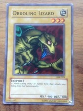 Yugioh  Drooling Lizard LOB-E093 . Free Postage