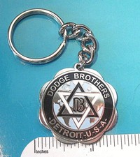 Dodge Brothers Detrtoit - Usa - Keychain Fluted Edge Gift Boxed