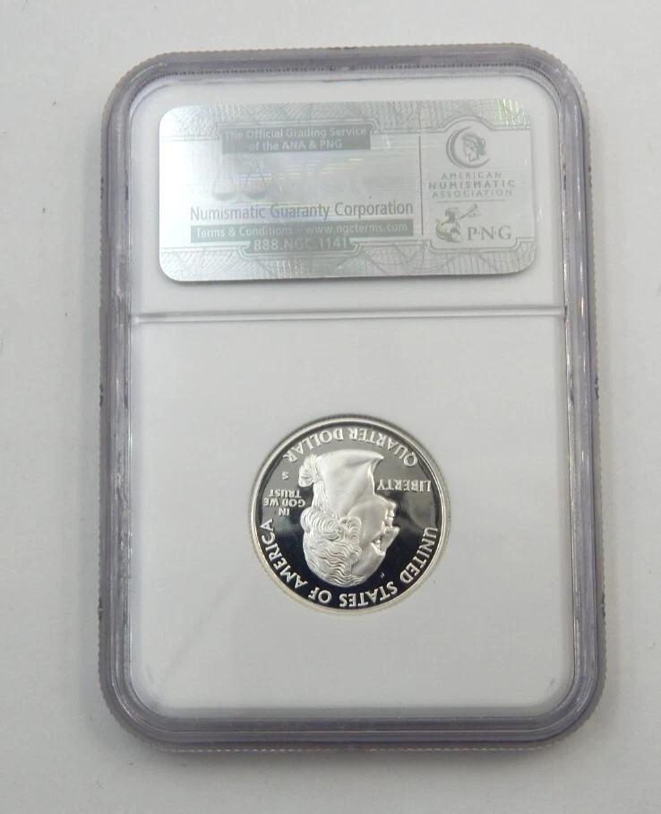 2008 S Silver New Mexico State Quarter NGC PF 70 Ultra Cameo - Image 2 of 2