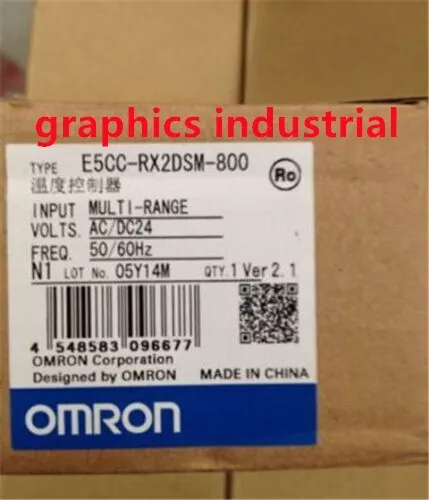 New OMRON E5CC-RX2DSM-800 Temperature Controller 50/60Hz E5CCRX2DSM800
