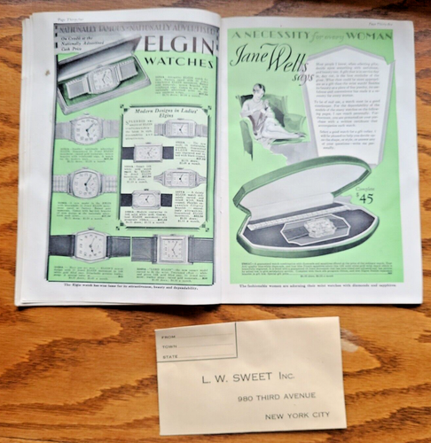 L W Sweet Inc 1930s Catalog Broadway New York Diamonds Watches Jewelry 1929 - Picture 19 of 24