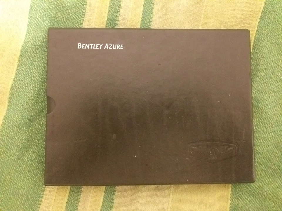 Bentley Azure владельцев справочник и кожаный держатель - отличном состоянии - Изображение 3 из 3