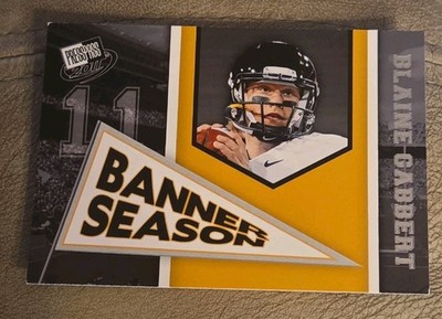 2011 Press Pass Banner Season #81 Blaine Gabbert Rookie Missouri football card