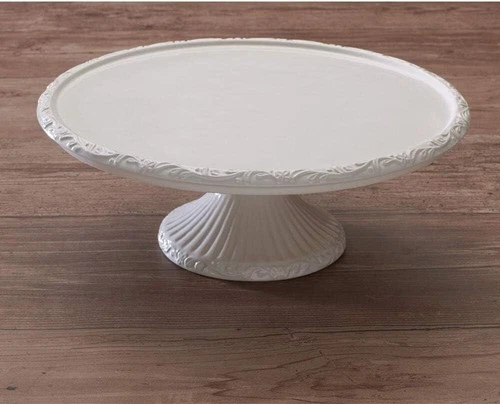 Mikasa Italian Countryside Cake Stand Pedestal Plate Footed - Thumbnail 2