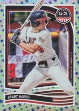 2024 Panini Stars & Stripes USA Baseball #18 Brady Harris Stars