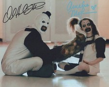 Terrifier 2 David Howard Thornton & Amelie McLain Signed 8
