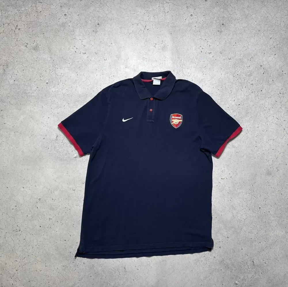 Nike FC Arsenal London Football Soccer Polo Shirt | eBay