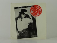 PAT BENATAR ALL FIRED UP (64) 2 Track 7" Single including Picture Sleeve CHRYSAL