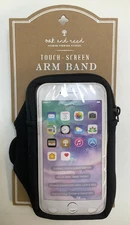 Oak and Reed Touch-Screen Arm Band Phone Holder, Black Neoprene