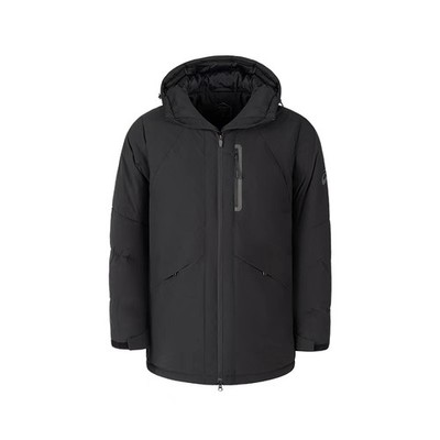 ASICS Water-Resistant Warm Hooded Sports Down Jacket