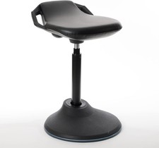 bonVIVO Standing Desk Chair - Ergonomic Chair for Tall Office Desks Adjustable