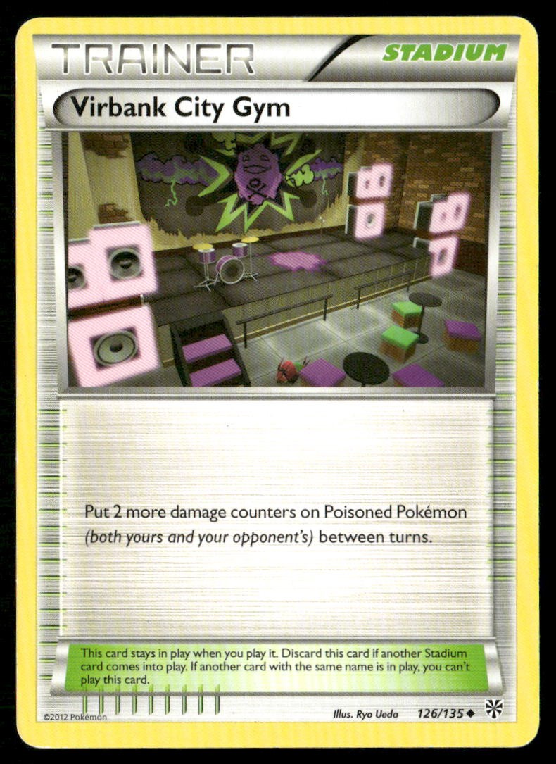 Virbank City Gym 126/135 Uncommon Plasma Storm Pokemon Heavily Played