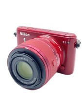 Nikon Mirrorless Digital Camera DSLR 1 S1 Lens Kit Red Used