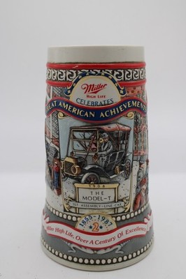 Miller High Life Great American Achievements Model-T Beer Stein