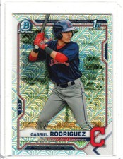 2021 Bowman Chrome Gabriel Rodriguez Mojo Refractor 1st Chrome