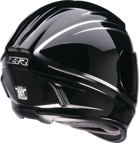 Z1R Jackal Helmet - Foil - Black/Silver - 2XL 0101-18415 - Foto 4 di 4