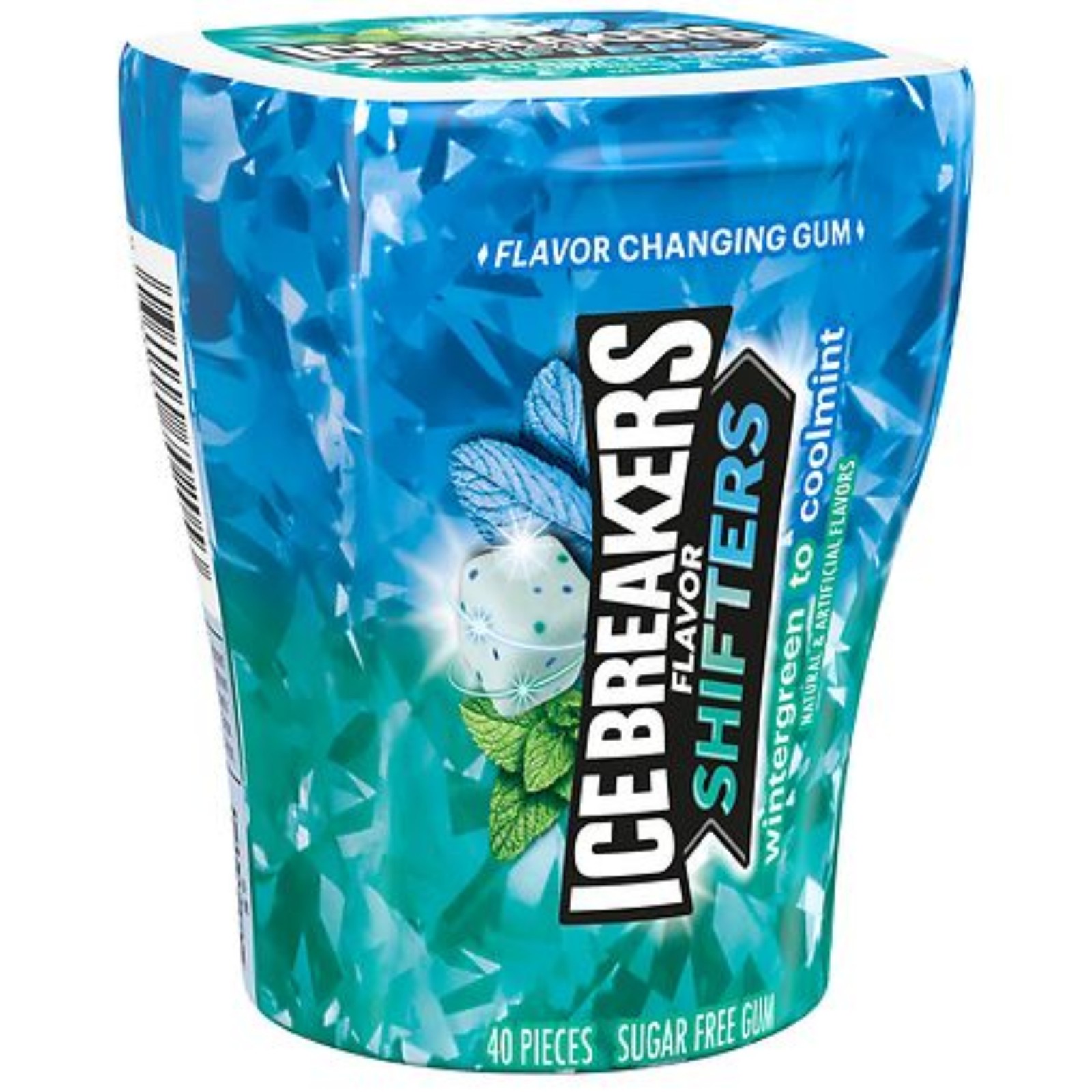 3x Bottle Ice Breakers Shifters Wintergreen to Coolmint 40 Pieces Per Bottle 5290₽