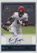 2021 Leaf Memories 1991 Base Platinum Spectrum 32/50 Emeka Emezie Auto 1b8