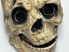 Full Head Skull Mask with Movable Jaw Halloween Head Realistic Latex Scary Mask