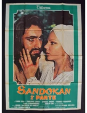 poster SANDOKAN 2 part kabir bedi philippe leroy jordana celi solima A449