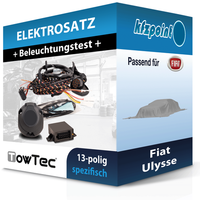 FüR Fiat Ulysse 01.2022-Jetzt Towtec E-Satz 13Polig Fahrzeugspezifisch Neu
