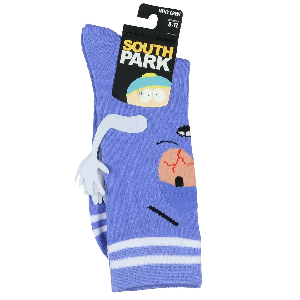1 par de calcetines South Park Toalla Personaje con Brazos 3D Adulto Media pantorrilla Foto 4 de 4