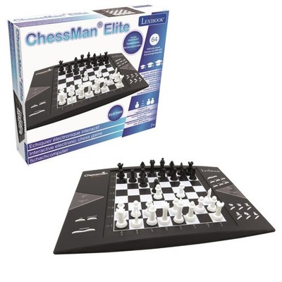 Lexibook ChessMan  Elite, Interactive electronic chess game, 64 levels of diffic