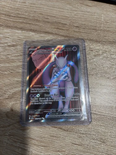 Pokémon Mewtwo EX TCG Team Rockets 213/182 Full Art Destined Rivals English