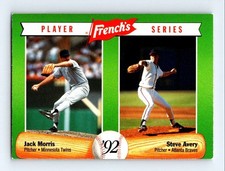 #18 1992 French's [ Jack Morris / Steve Avery