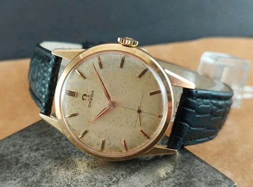 Vintage OMEGA 14391-62 Watch. Gold Filled & Steel. 35mm. Caliber 268. Ca 1962