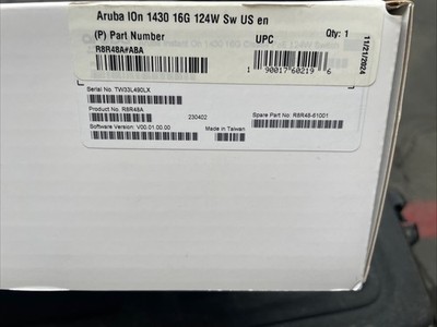 HPE Networking Instant On 1430 16G Class4 PoE 124W Switch (R8R48A#ABA)
