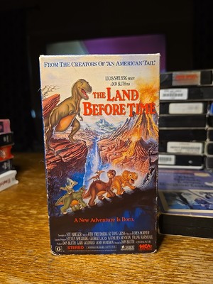 The Land Before Time Universal Family Friendly VHS