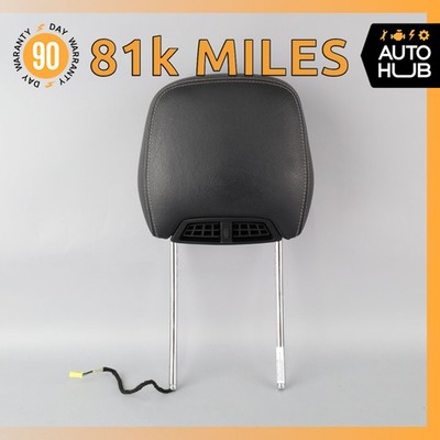 14-17 Mercedes W207 E350 E400 Front Seat Cushion Headrest Head Rest Black OEM