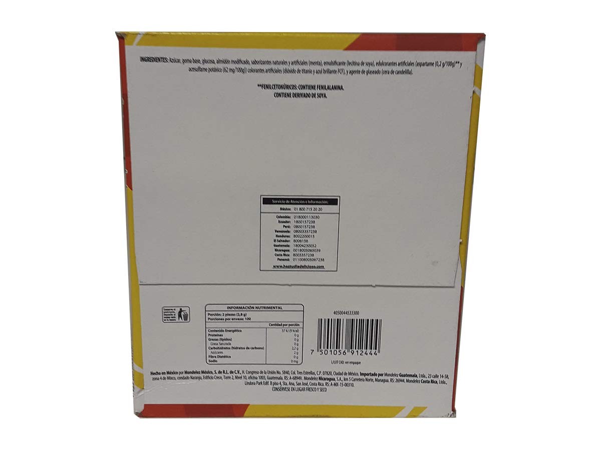 Adams Gum 100 x 2 units - Chiclets (Pack of 1) Pack 1, White | eBay