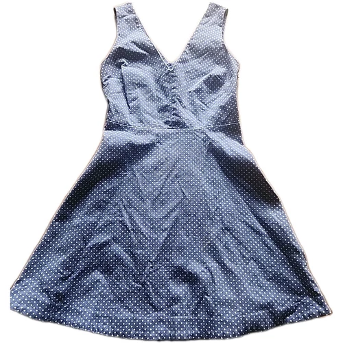 UNDERCOVER Abito Victoria Secret donna 8 maniche scollo a V viola a pois