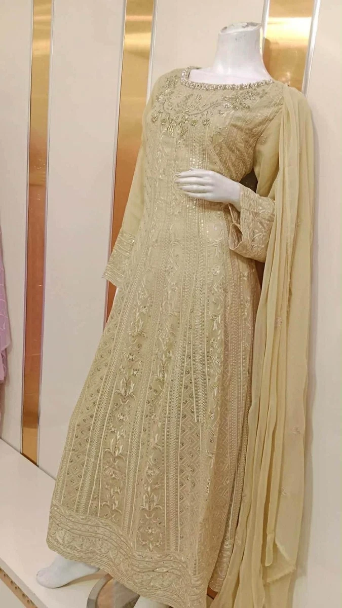 Women's Sequin Anarkali Salwar Kameez for sale | eBay
