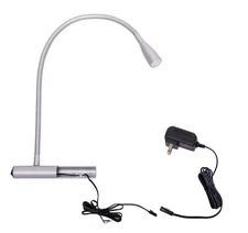 Bedside Reading Light with Knob Switch Flexible Gooseneck LED Bed Lamp Headbo...