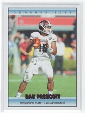 2022 Panini Chronicles Draft Picks Donruss Retro Pink Dak Prescott Mississippi