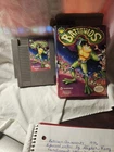 Battletoads 1991 Nintendo Game Vintage Published by Tradewest Rare w/Box & Sleev