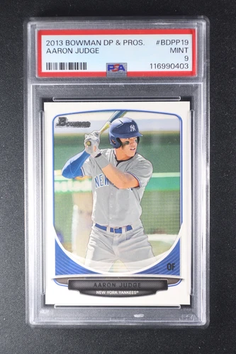 2013 Bowman Draft Picks & Prospects Paper #BDPP19 Aaron Judge 1st Card PSA 9