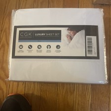 CGK Linens 4 Piece Sheet Set, Hotel Luxury Soft, Wriinkle Free FULL