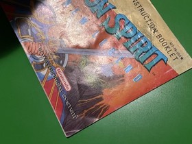 Dragon Spirit Nintendo NES Manual Instruction Booklet