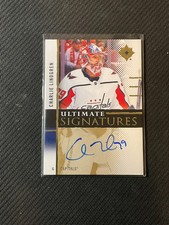 2024-25 Upper Deck Ultimate Charlie Lindgren Ultimate Signatures